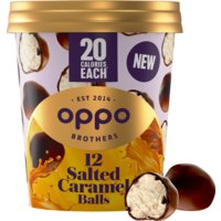 Een afbeelding van Oppo Brothers Salted caramel snacking balls