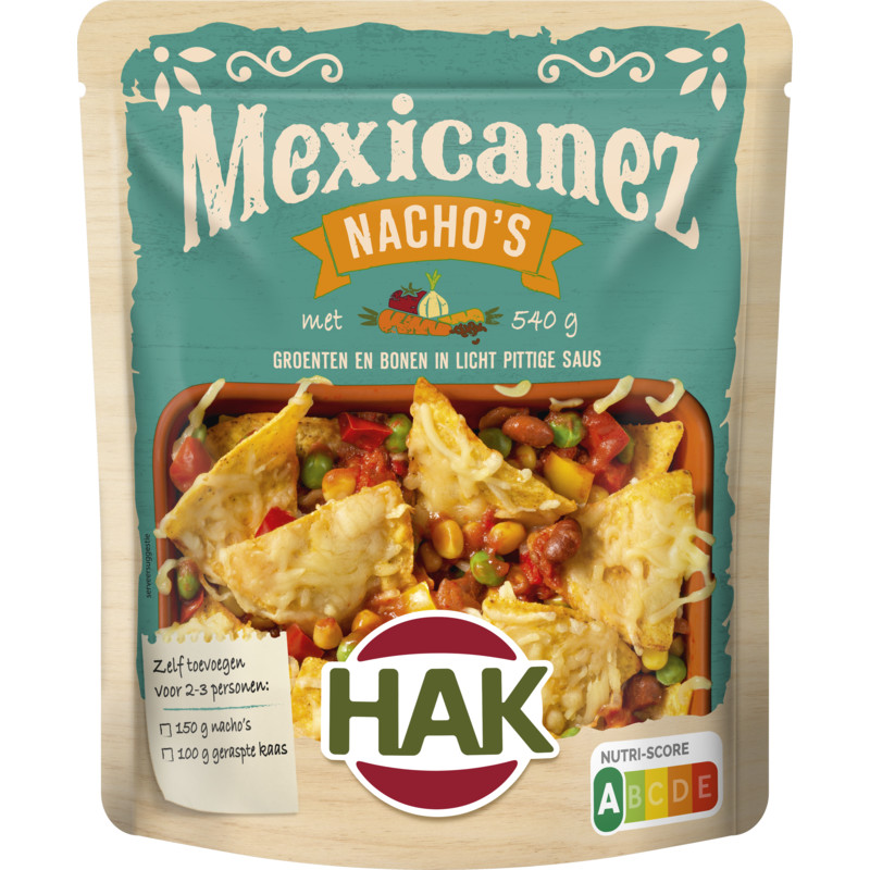 Een afbeelding van Hak Mexicanez nachos