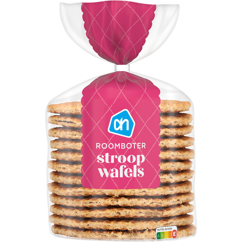 Een afbeelding van AH Roomboter stroopwafels
