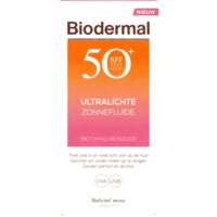 Een afbeelding van Biodermal Zonnecremé ultra light gezicht spf50+