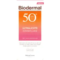 Biodermal Ultralichte zonnefluide gezicht spf50
