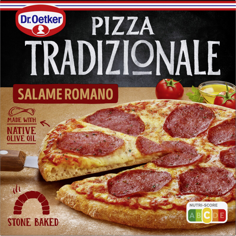 Dr. Oetker Tradizionale pizza salame romano