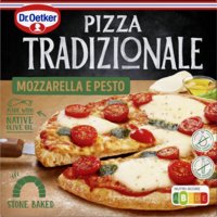 Een afbeelding van Dr. Oetker Tradizionale pizza mozzarella e pesto