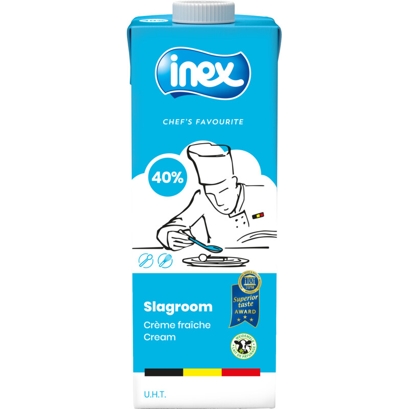 Een afbeelding van Inex Slagroom 1 lt BEL