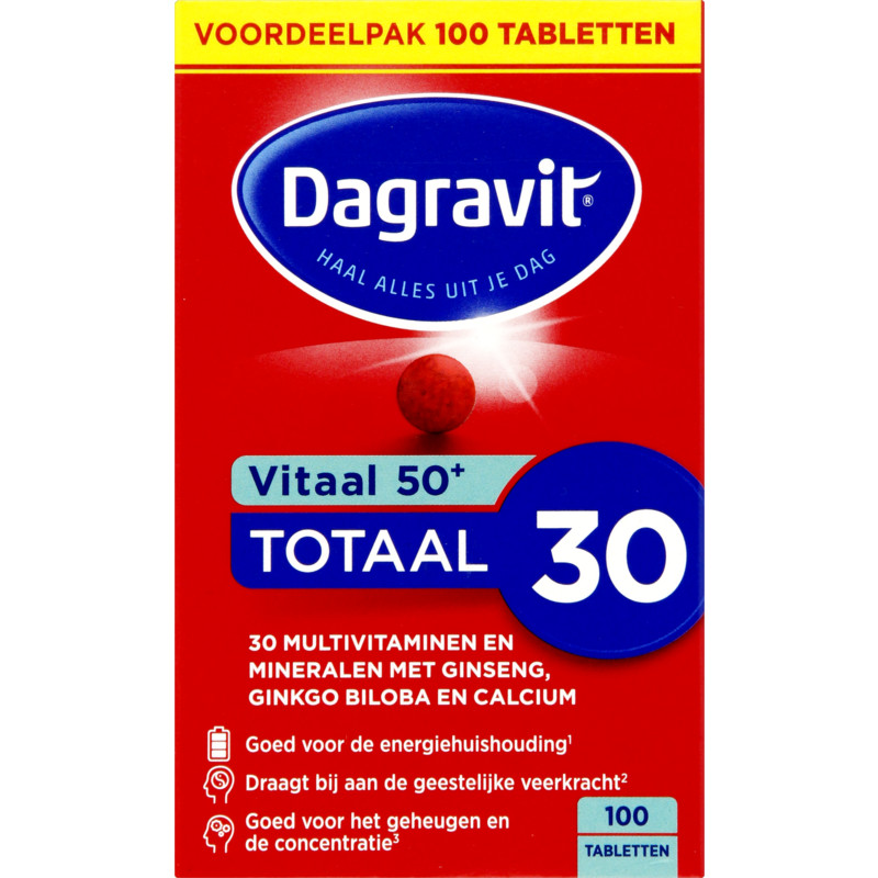 Een afbeelding van Dagravit Vitaal 50+ tabletten