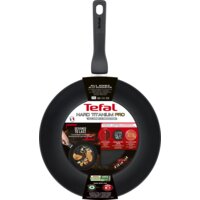 Een afbeelding van Tefal Hard titanium pro wok 28cm