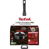 Een afbeelding van Tefal Hard titanium pro hapjespan 28cm