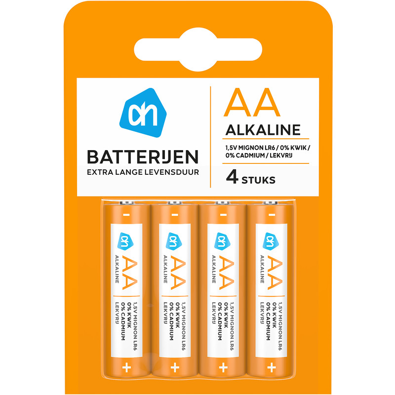 nietig Bijna benzine AH Alkaline AA batterijen bestellen | Albert Heijn