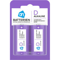 Een afbeelding van AH Alkaline D batterijen