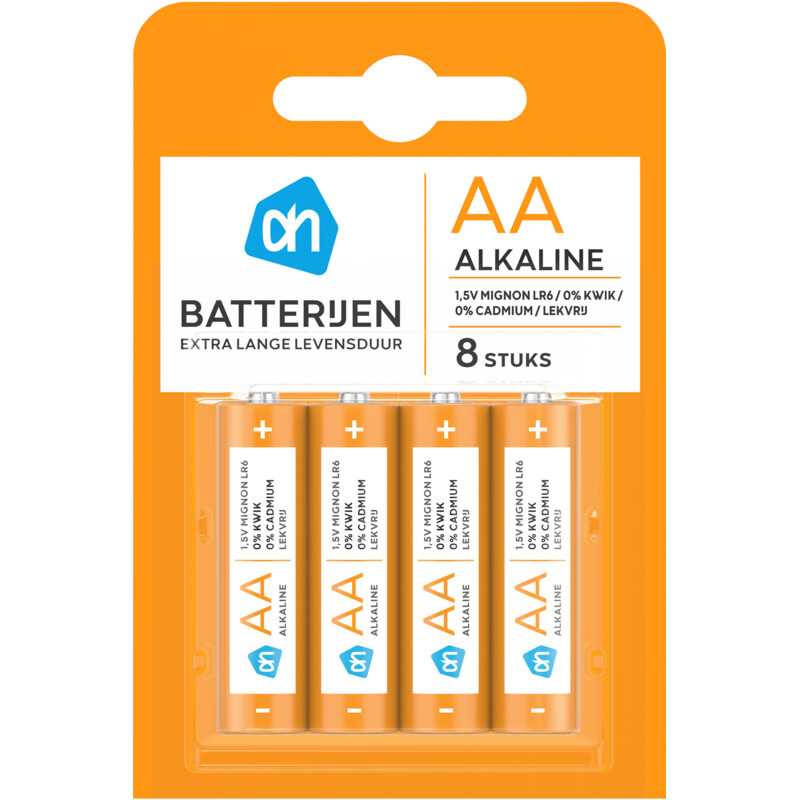 Een afbeelding van AH AA alkaline 1,5V mignon lange levensduur