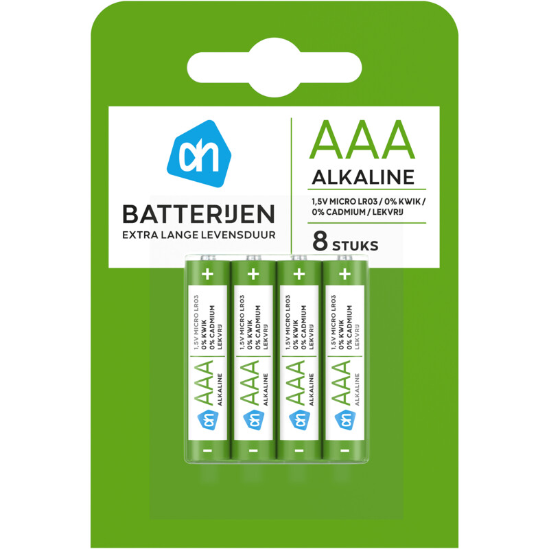 Een afbeelding van AH Micro AAA alkaline 1,5V LR03