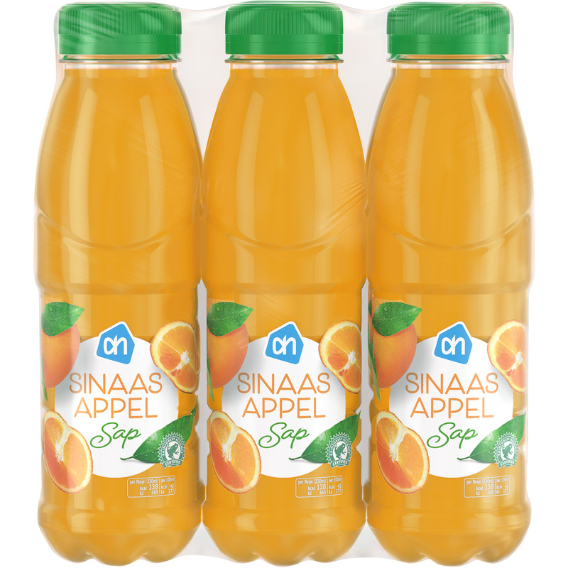 Een afbeelding van AH Sinaasappelsap 6-pack