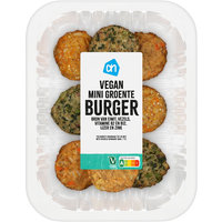 Een afbeelding van AH Vegan mini groenteburgers