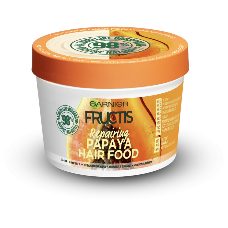 Fructis Hairfood papaya mask bel