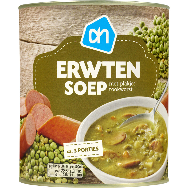 Een afbeelding van AH Erwtensoep