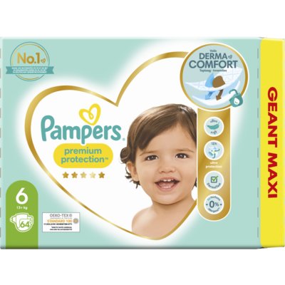 Premium pampers 6 top