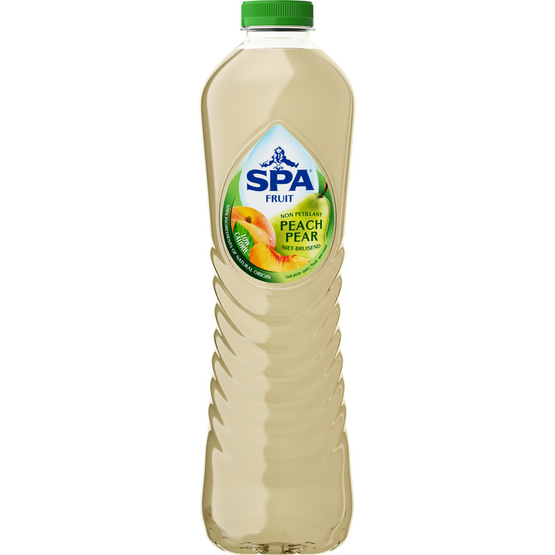 Een afbeelding van Spa Fruit peach pear