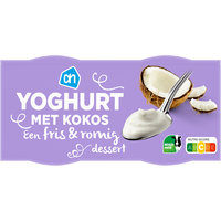 Een afbeelding van AH Yoghurt met kokos