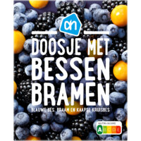 Een afbeelding van AH Doosje met bessen bramen