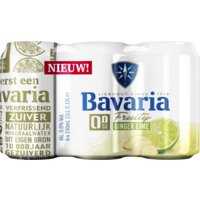 Een afbeelding van Bavaria 0.0% Ginger lime 6-pack