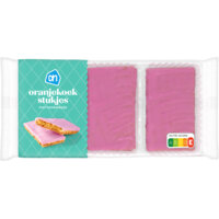 Afbeelding van Oranjekoek stukjes met banketspijs