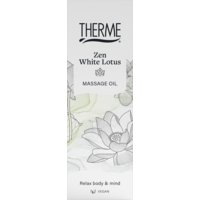 Een afbeelding van Therme Massage oil zen white lotus