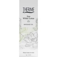 Een afbeelding van Therme Massage oil zen white lotus