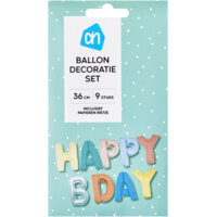Een afbeelding van AH Ballon decoratieset