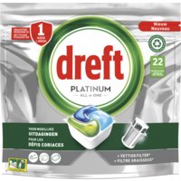 Een afbeelding van Dreft Platinum vaatwastabletten regular