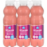 Een afbeelding van AH Vitamin drink granaatappel 0% 6-pack