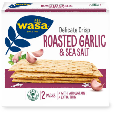 pdp-image-Wasa Delicate crisp roasted garlic & sea salt