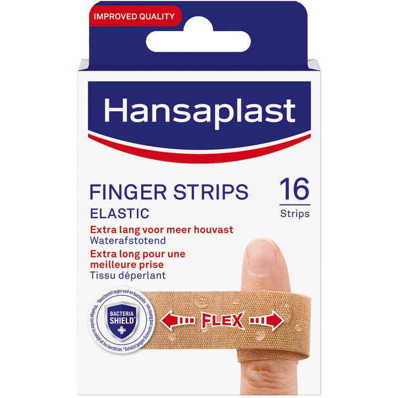 Een afbeelding van Hansaplast Finger strips elastic