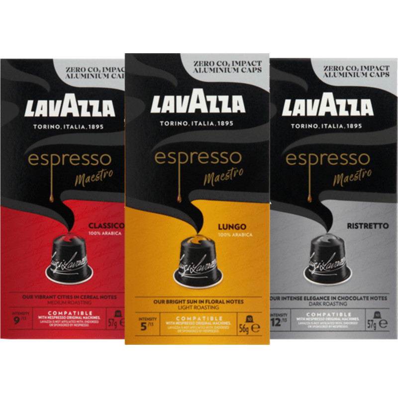 Een afbeelding van Lavazza Espresso cups pakket	