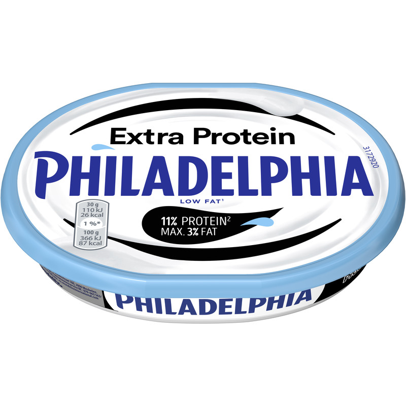 Een afbeelding van Philadelphia Extra protein