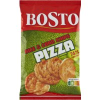 Een afbeelding van Bosto Rice & Corn chips pizza BEL