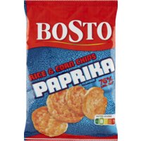 Een afbeelding van Bosto Rice & Corn chips paprika BEL