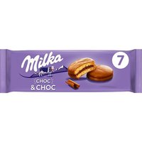 Een afbeelding van Milka Choc & choc cakejes met chocolade
