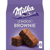 Een afbeelding van Milka Choco brownie chocolade brownies