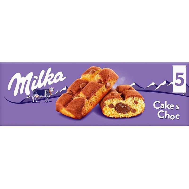 Een afbeelding van Milka Cake & choc soft chocolade cakejes