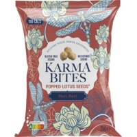 Een afbeelding van Karma Bites Popped lotus seeds peri-peri