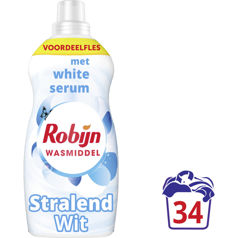 Een afbeelding van Robijn Stralend wit vloeibaar wasmiddel