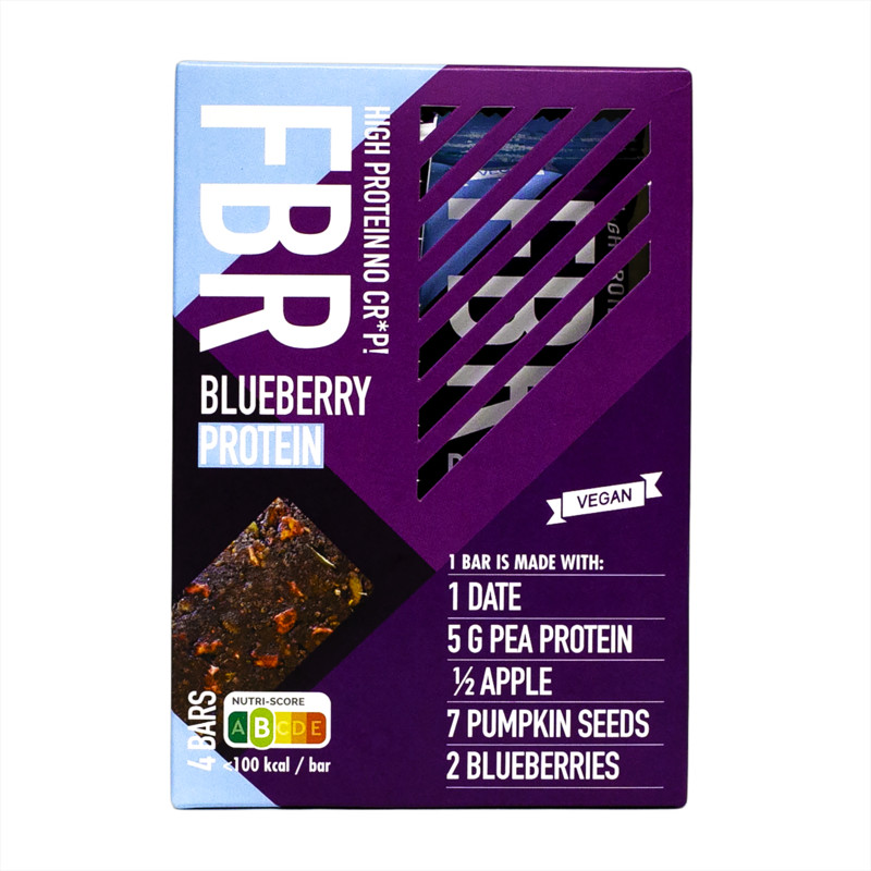Een afbeelding van FBR Blueberry protein