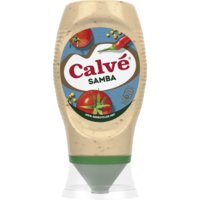 Een afbeelding van Calvé Samba saus knijpfles