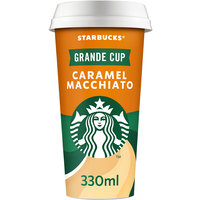 Een afbeelding van Starbucks Caramel macchiato grande cup