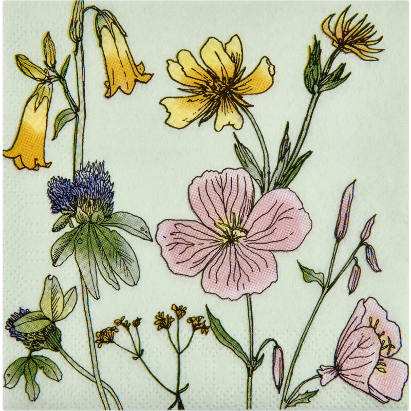 Een afbeelding van AH Servet veldboeket 24x24cm