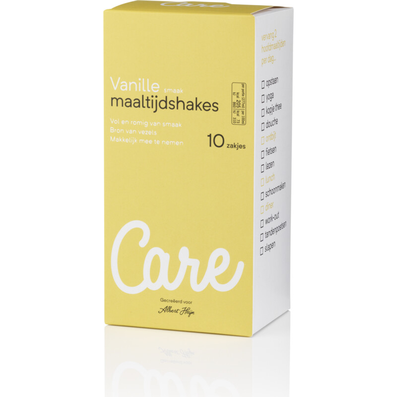 Een afbeelding van Care Maaltijdshake vanille