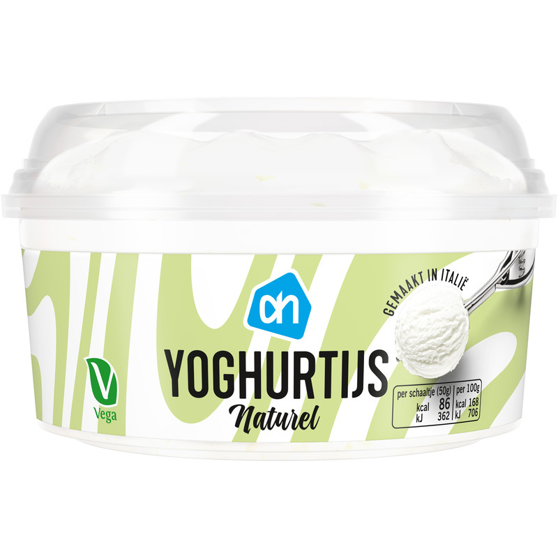Een afbeelding van AH Yoghurtijs naturel