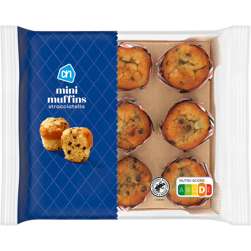 Pijl Stof Een zekere AH Mini muffins stracciatella bestellen | Albert Heijn