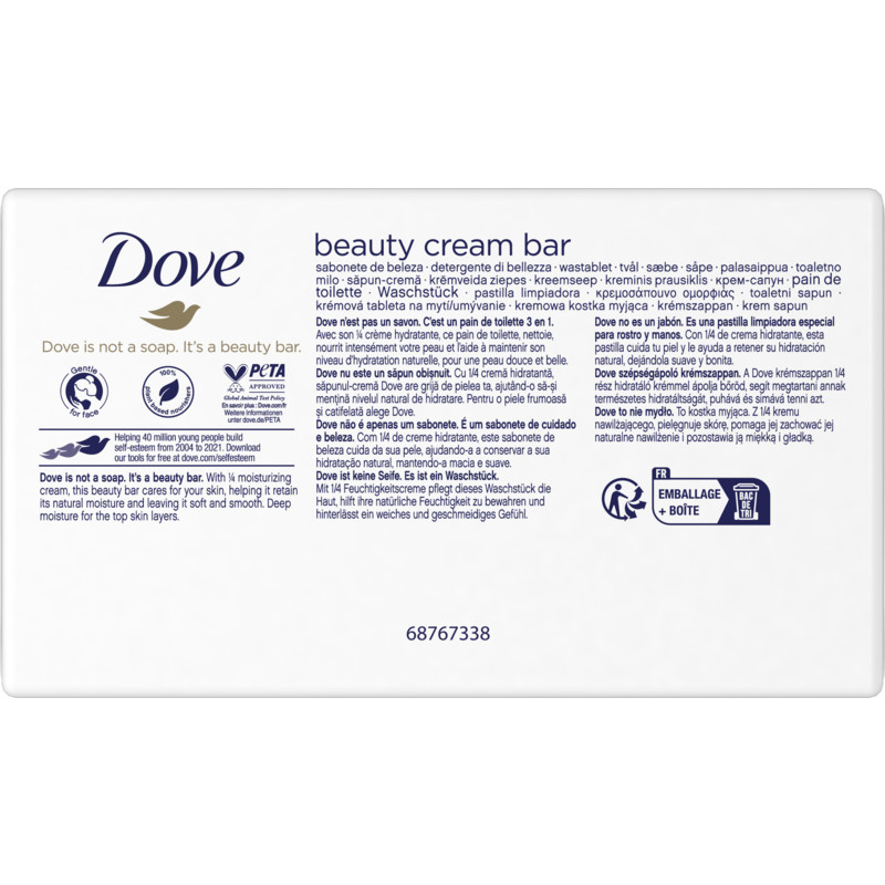 Een afbeelding van Dove Beauty cream bar