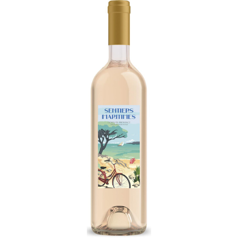 Een afbeelding van Côtes de Provence Sentiers maritimes rose bel